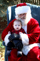Addie & Elijah - Santa